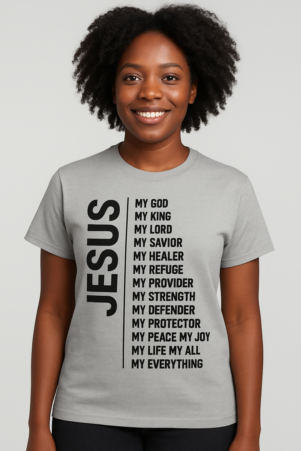 Jesus Is My Everything Tee – Kingdom Statement Edition