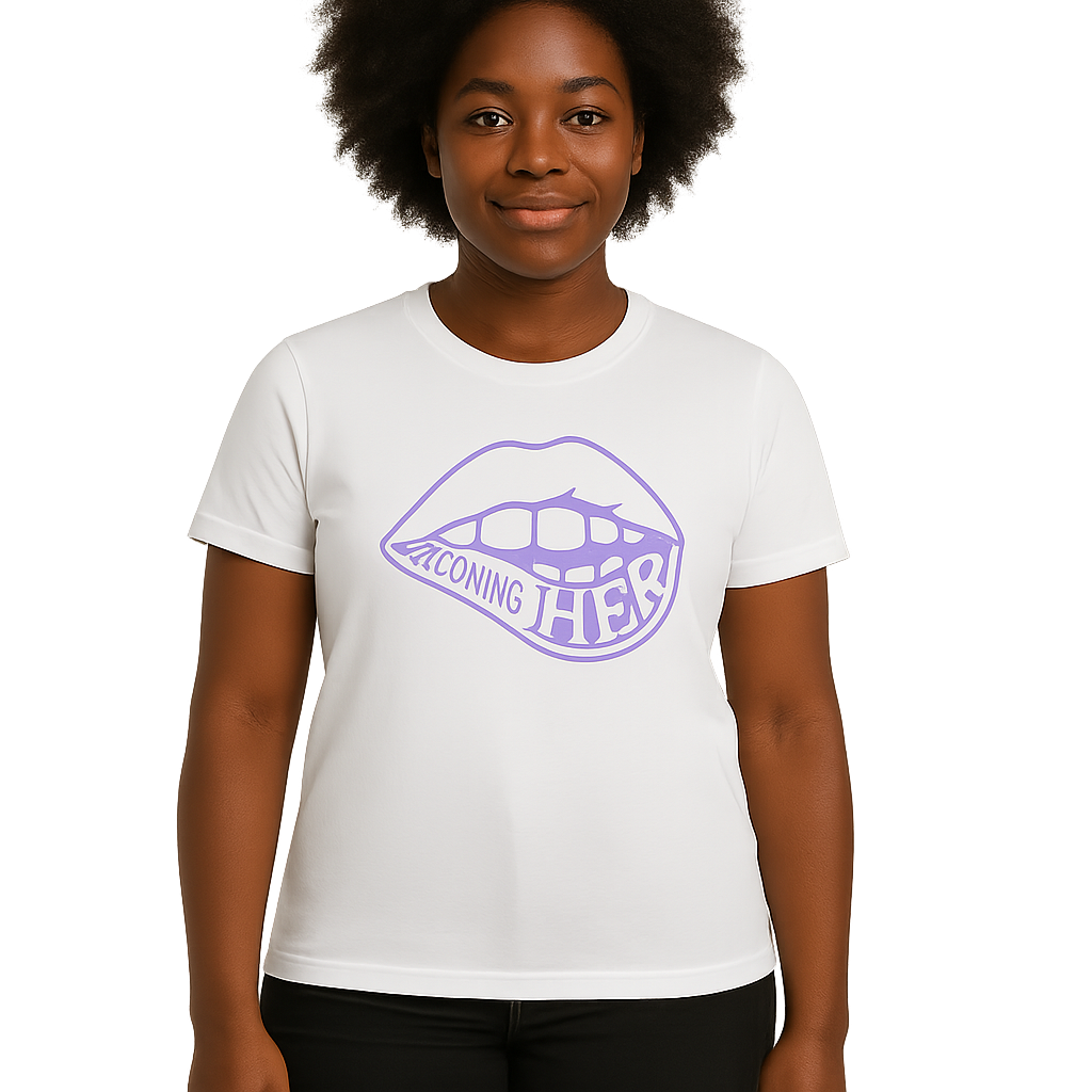 Becoming Her Tee – "Talk That Talk" Edition Magenta