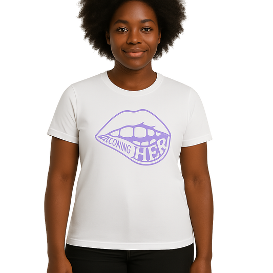 Becoming Her Tee – "Talk That Talk" Edition Magenta