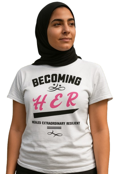 Becoming Her Tee – "H.E.R. Statement" Edition