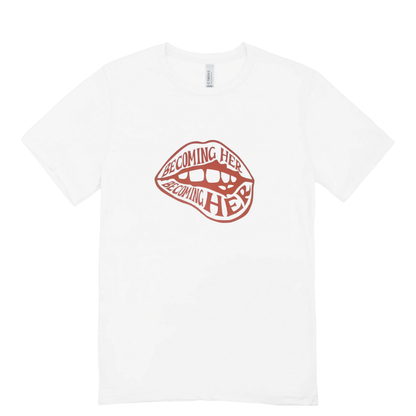 Becoming Her Tee – "Talk That Talk" Edition Red