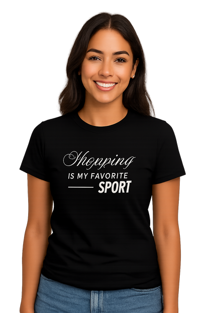 Shopping Is My Favorite Sport Tee